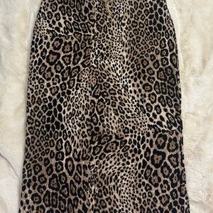 Leopard Print Women's Skirt